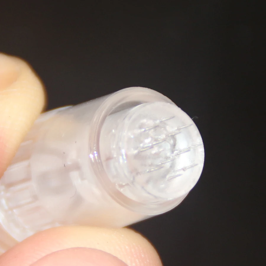 Cartucho para Auto Pces Agulha Derma Caneta Baioneta Elétrico Microneedle Pinos Nano Mym Agulhas Ponta 50 12 Pin Mod. 1234772 4 Agulhas para tatuagem