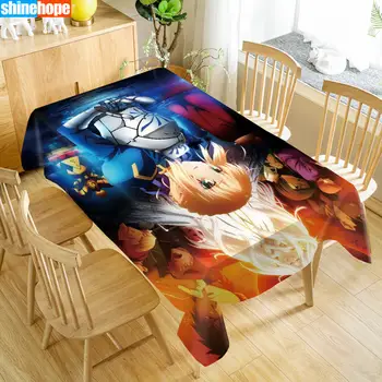 

Europe Tablecloth Fate Zero Dustproof Dinner Table Cloth Rectangular Wedding Decoration Table Cover Home Textiles