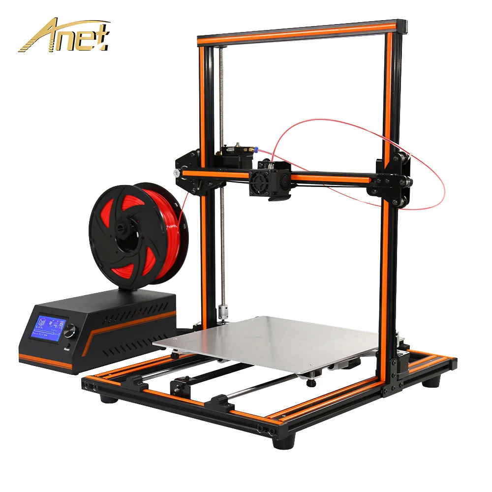 

Anet E12 3D Printer DIY Kit High Precision Extrude Nozzle Reprap Prusa i3 3D Printer Impresora 3D with 10m PLA Filament Gifts