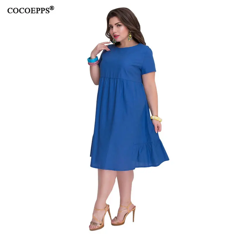 2019 Летняя мода 5XL 6XL Цветочная вышивка ассиметричные платья большие плюс размеры