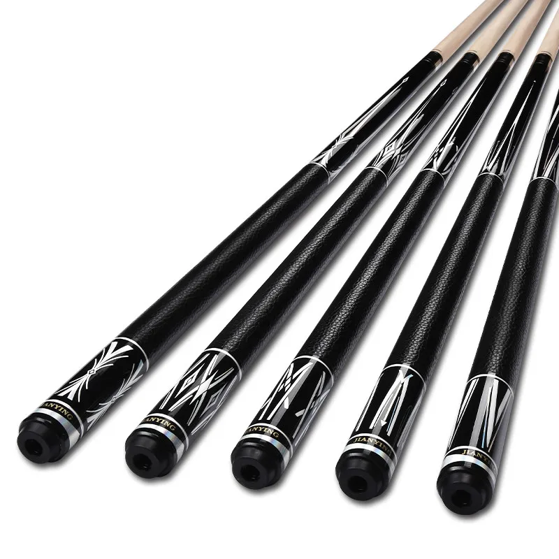 Jianying Billiard Club Set Big Head Chinese Black 8-ball American 9-Ball Manual Split Single Billiards Accessories |
