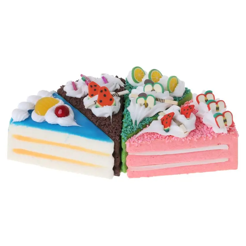 Реалистичное искусственное пирожное Ассорти Поддельные торты модель фотографии реквизит Домашнее украшение ремесла