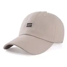 Хлопковая бейсбольная кепка модная Подростковая кепка мужская Повседневная летняя кепка хаки белая черная