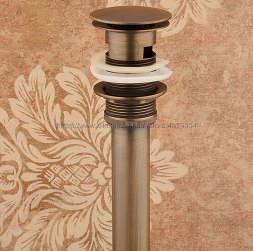 Bathroom Basin Faucet Sink Pop Up Drain Overflow Antique Brass bathroom parts faucet accessories Brand New Nsd024 Bathroom Basin Faucet Sink Pop Up Drain Overflow Antique Brass bathroom parts faucet accessories Brand New Nsd024