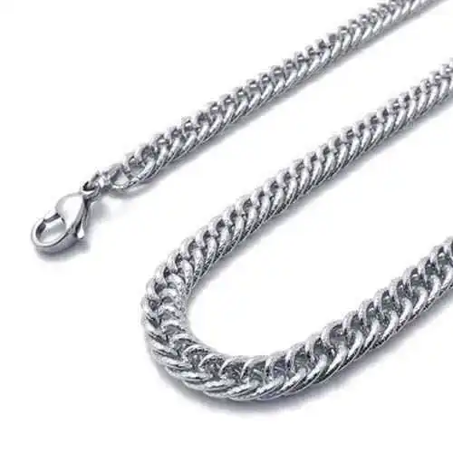Fashion jewelry 316 Stainless Steel Necklace Classic Twisted Snake