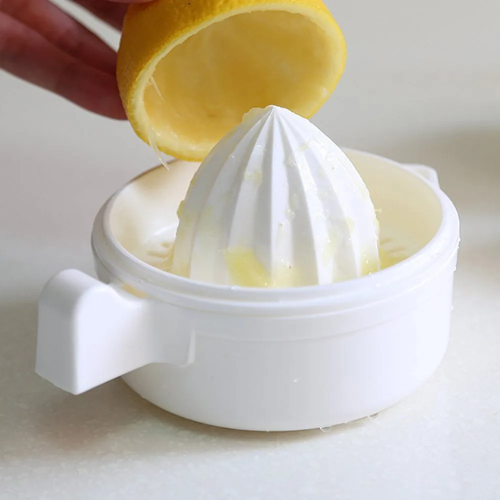 

kitchen gadgets tools Squeezer Bowl Juicer Strainer with Handle Pour Spout White vegetable cutter bowl cutter spaghetti juicer