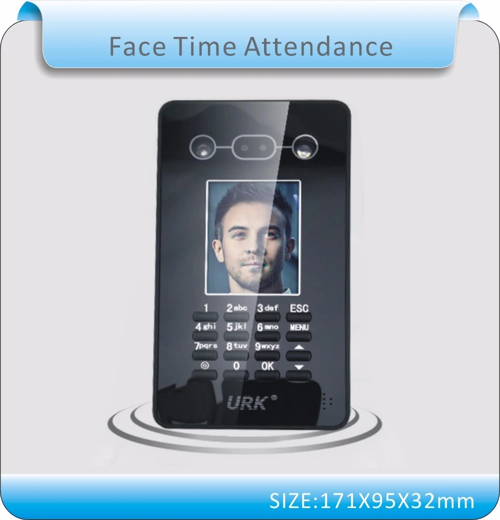 

Newest URK English ver Facial Recognition Face Detection Time Recording Attendance System U-disk download Free Software