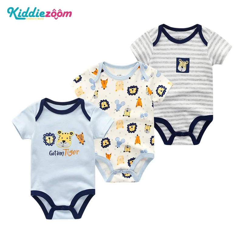 Модный комплект одежды для новорожденных, детские комбинезоны, комбинезон с короткими рукавами и круглым вырезом, для детей от 0 до 12 месяцев, одинаковые стильные комбинезоны, Roupas de bebe Infant - Цвет: BDS3152
