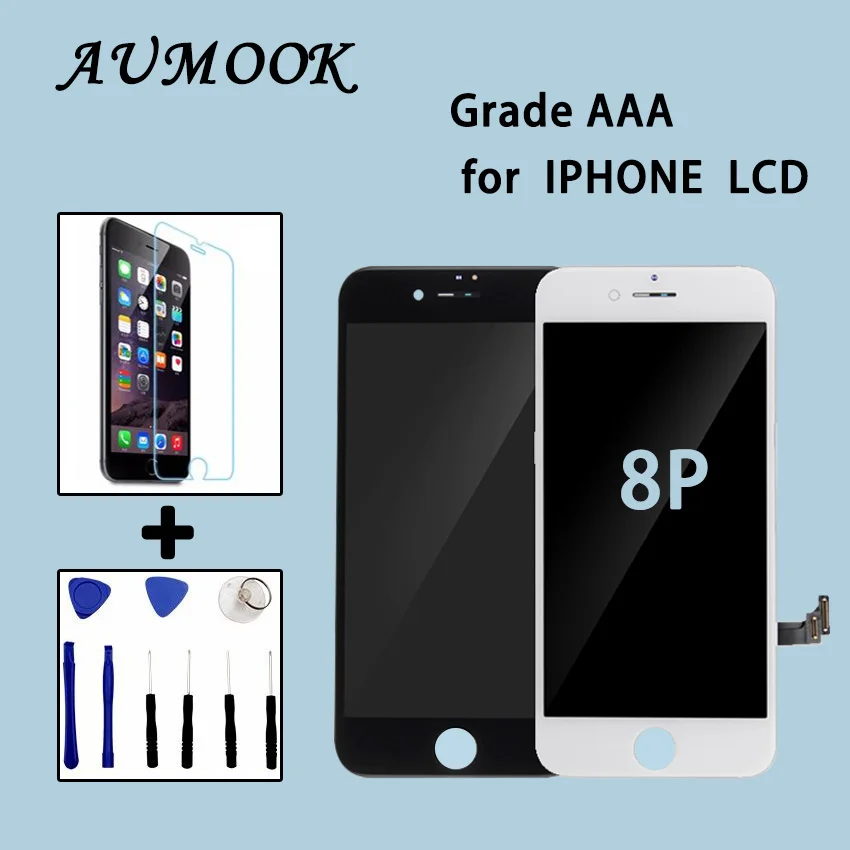 plus 8 glass back replace iphone For Screen LCD iPhone8P Display AAA Quality Screen 5pieces plus 8 glass back replace iphone For Screen LCD iPhone8P Display AAA Quality Screen 5pieces