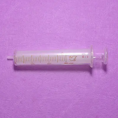 

30ML Glass Syringe, Glass Injector,Not for Medical