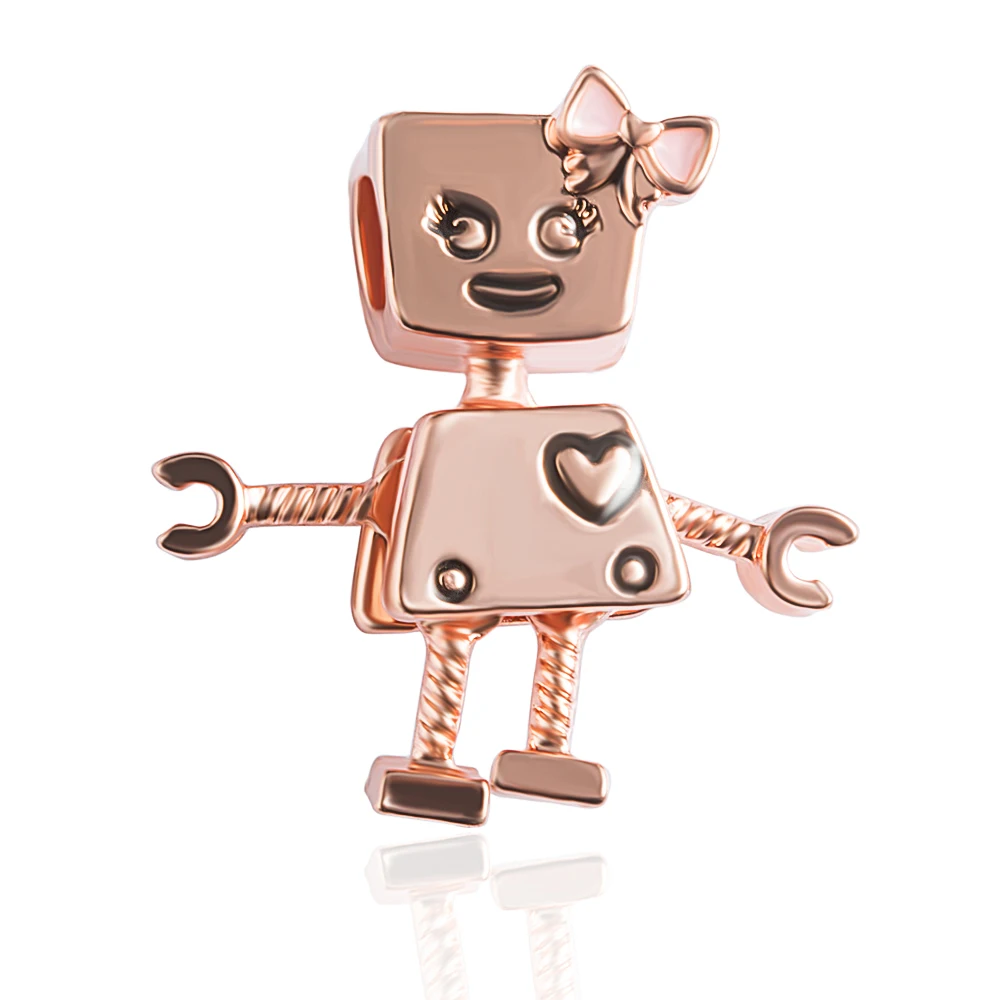 

happy cute girl European beads zinc alloy diy bracelet jewelry making bracelet jewelry accessories for women Original beads hole