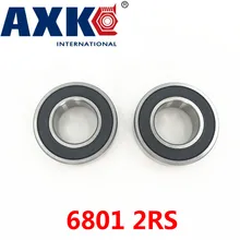 Axk 6801 2rs Lager Abec-1 (10 pcs) 12x21x5 Mm Zeehonden 6801rs Dunne Sectie Lagers 61801 Rs