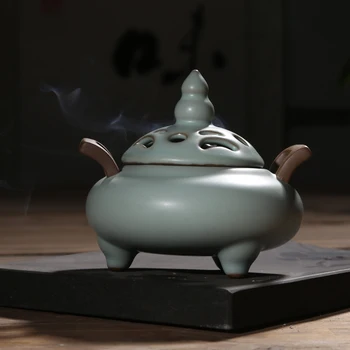 

F (assembles) life of monkey Creative ceramic aroma stove Imitation of the song dynasty restoring ancient ways your kiln