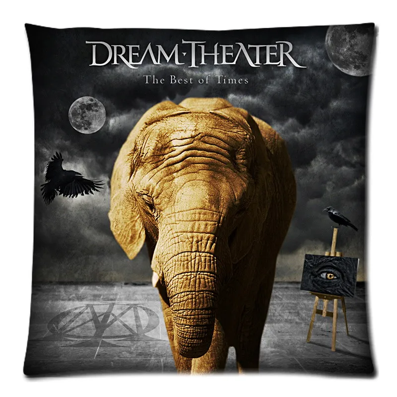 Dream Theater наволочка из хлопка и льна декоративная подушка для дивана чехол подушки
