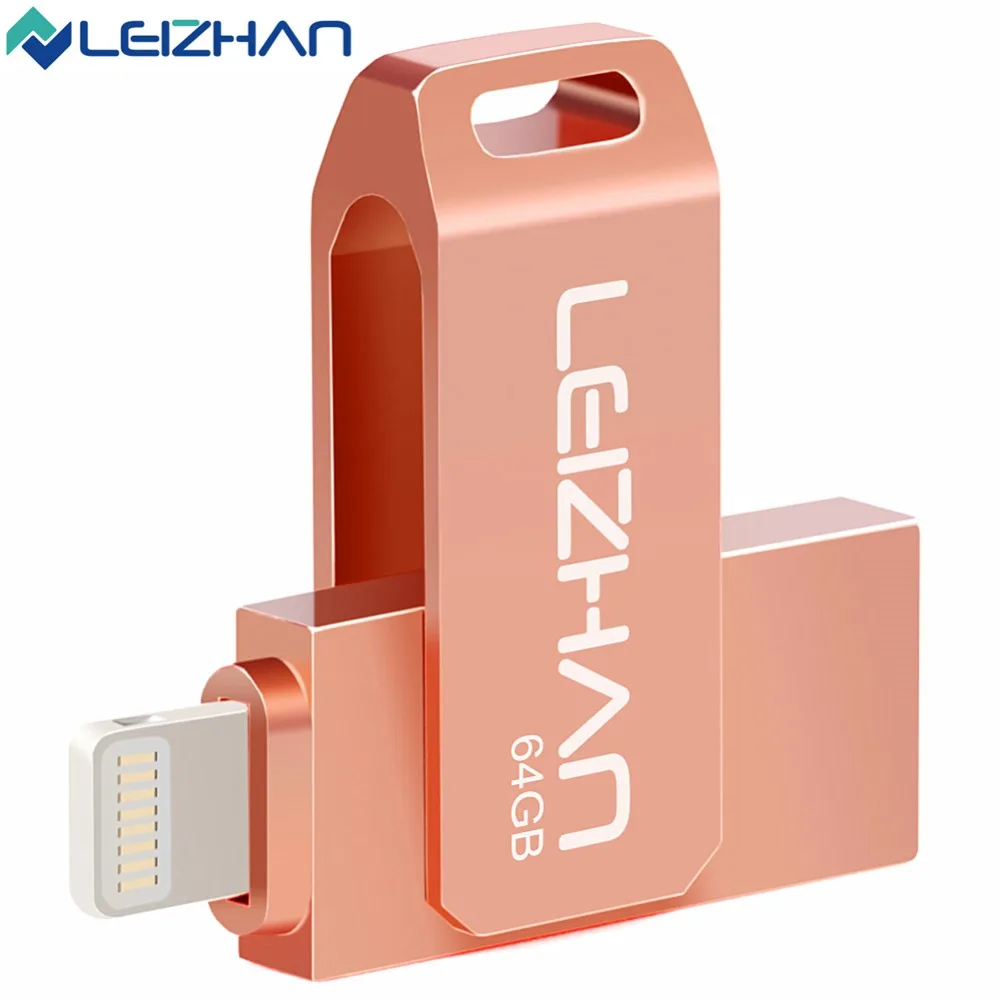 LEIZHAN USB Flash Drive 2.0 OTG External Storage 16G 32G