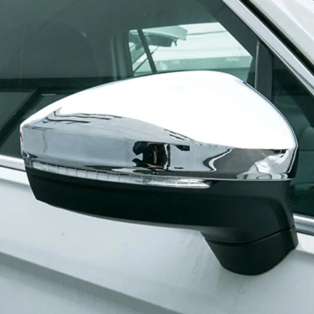 

Car Styling for Volkswagen VW Tiguan MK2 2016 2017 2018 ABS Chrome Rearview Mirror Cover Rear View Mirror Trim Stickers 2pcs/set