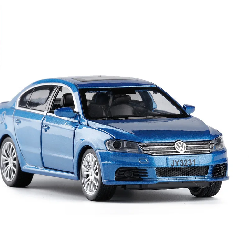 

1:32 Diecasts VW Car Model With Sound Light Alloy Collection Pull Back Toy Car Metal Vehicles Toys Boy Children