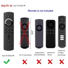 Дистанционный чехол для пульта силиконовый прозрачный ТВ чехол для пульта дистанционного управления кондиционер пылезащитный чехол для хранения для Amazon Fire tv 2