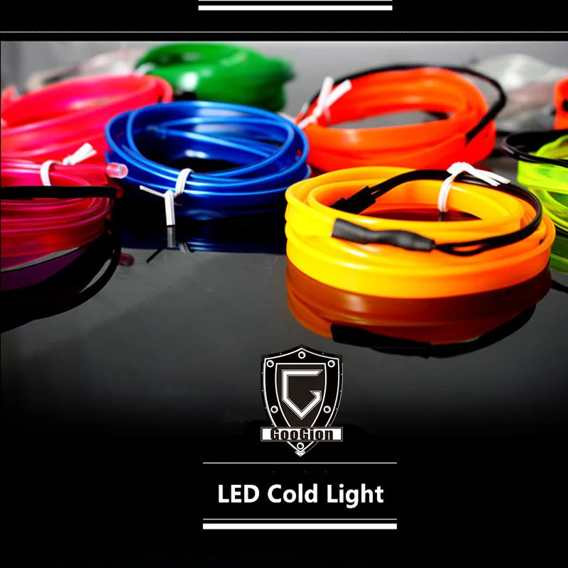 GOOGION освещение для салона автомобиля EL LED 12V аксессуары автомобильная лампа