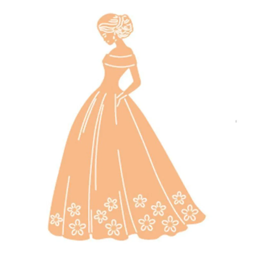 Металлические Свадебные трафареты для рукоделия скрапбукинга/фотоальбома