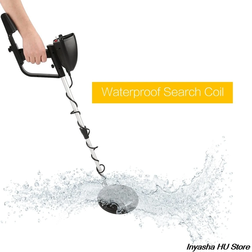 

Professional Portable Underground Metal Detector Handheld Treasure Hunter Gold Digger Finder Length Adjustable