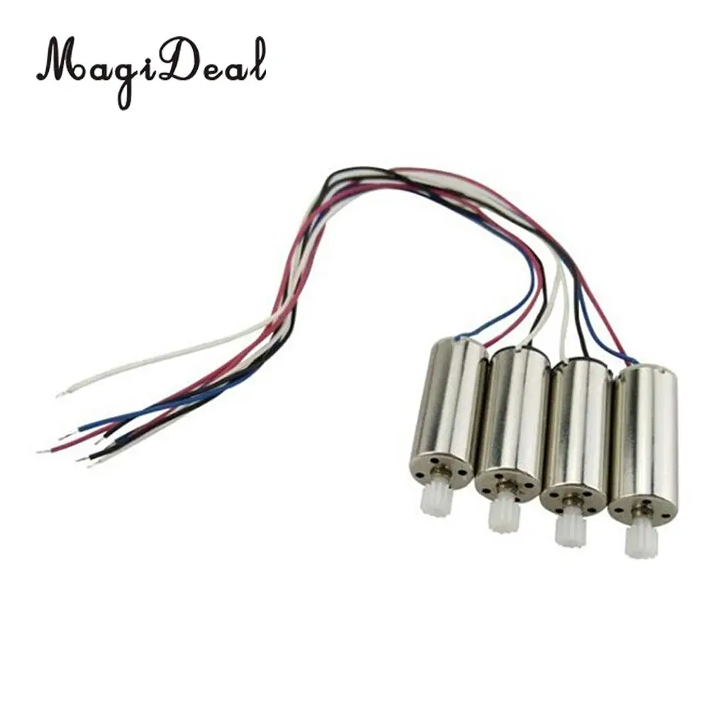 

MagiDeal Professional 2Pcs Main Metal Motor CW CCW Coreless for Hubsan H502E H502S Drone Remote Control Quadcopter Parts Tool