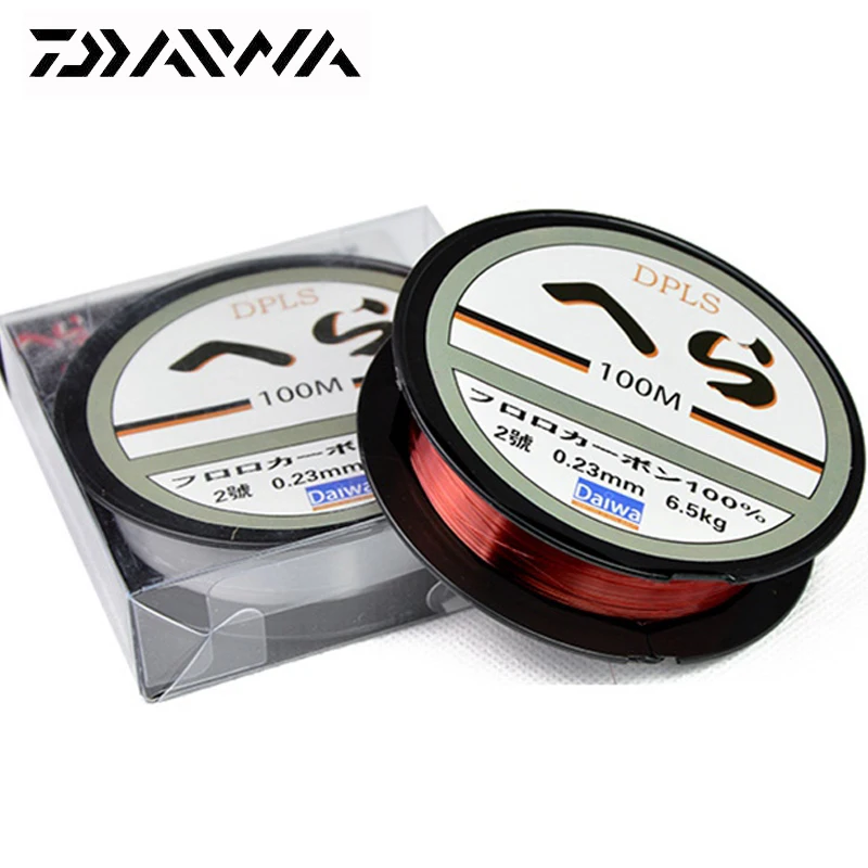Сверхпрочная нейлоновая рыболовная леска DAIWA 100 м 2-40 фунтов 2 цвета японская