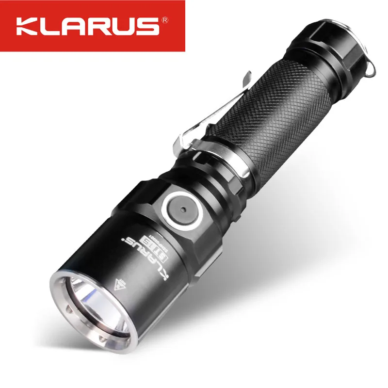 

KLARUS ST15 Super-Bright Flashlight CREE XP-L HI V3 LED 1100 Lumens Multi-function Dual Switch Flash Light