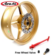 Arashi Street Triple 675 675R ด้านหลังล้อเบรคโรเตอร์โรเตอร์สำหรับ Triumph Street Triple675 2007-2012 2008 2009 2010 2011 675R(China)