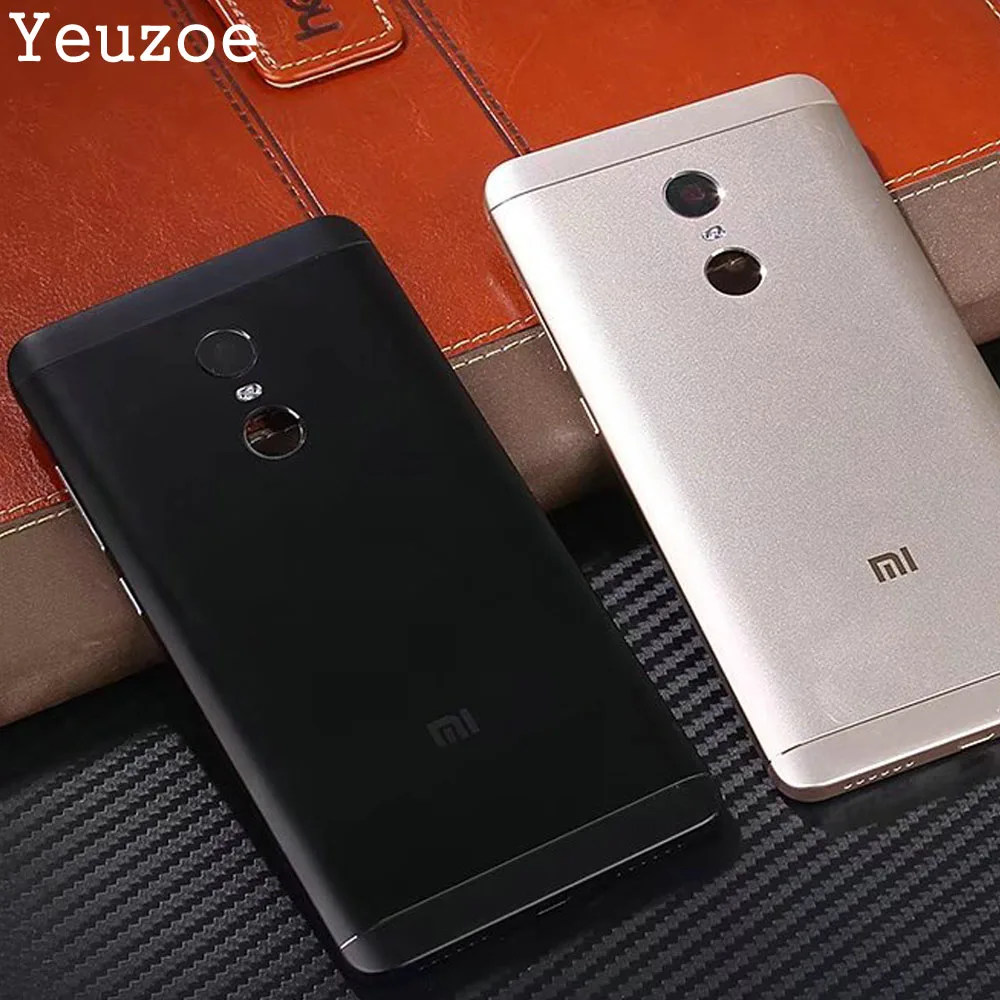 Fashion For Xiaomi Redmi Note 4X Case Cover Luxury Hard PC 360 Full Protection Case For
