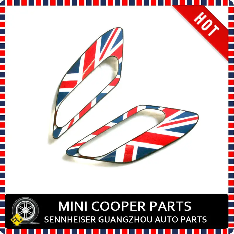 

Brand New Original Replacement Part Side Scuttle Union Jack Style For mini cooper R60 R61 S countryman paceman(2 Pcs/Set)