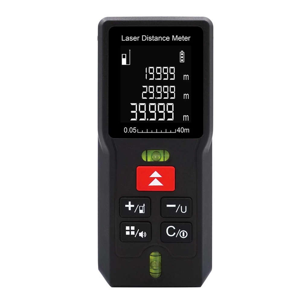  Digital Laser Rangefinder Meter 40M 60M 80M 100M Rangefinder Laser Distance Range Finder for Area V