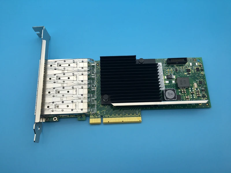4 портовый 10 гигабитный Ethernet NIC X710 DA4 X710DA4 сетевой адаптер конвергентного