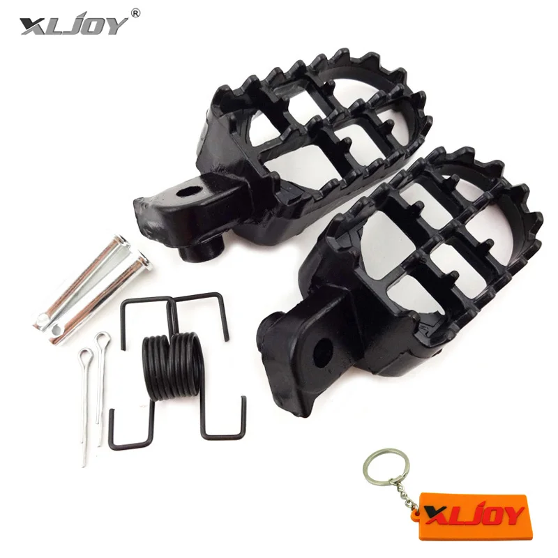 XLJOY Aluminium Footrest Footpegs Foot Pegs For XR50R CRF50 CRF70 CRF80