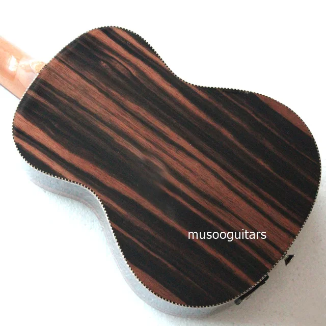 26 дюймов все Blackwood Tenor акустическая электрическая укулеле с шпренгельная Стяжка с эквалайзером с Gig сумка, ремешок, нейлоновая нить, электронный тюнер, выбор