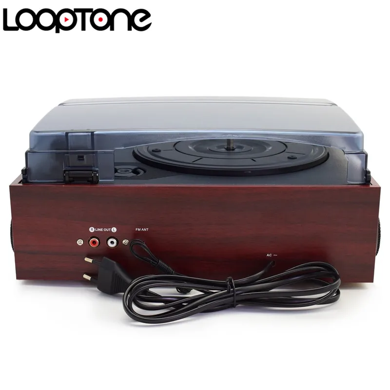 LoopTone Bluetooth Stereo Phono Turntable Vinyl LP