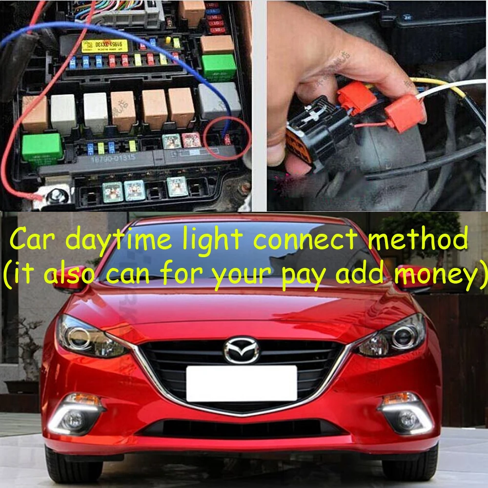 

LED DRL connect method of installation ,this link only for your study or do payment