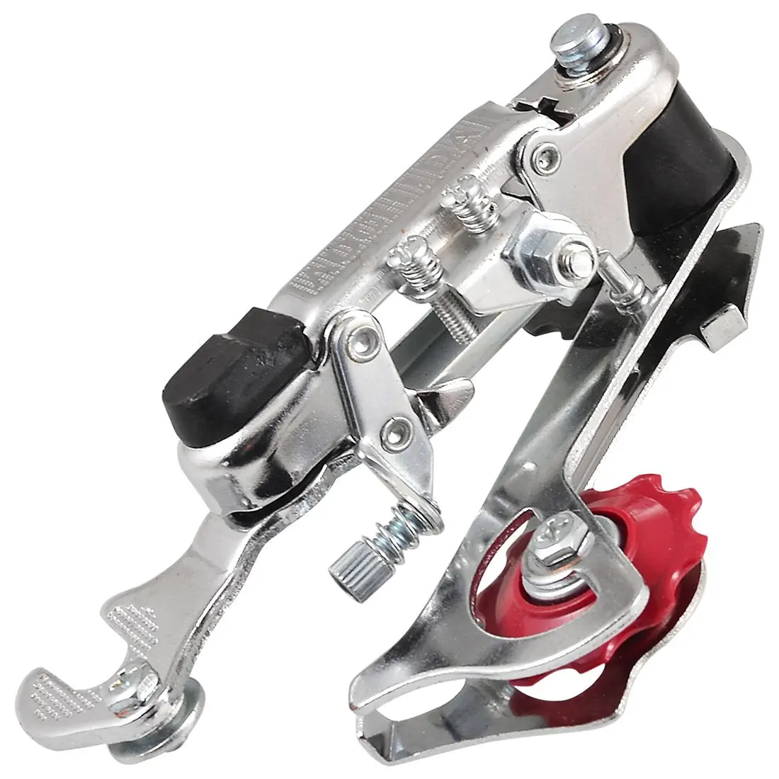 Racing Bicycle Part Silver Tone Metal 3 7 Speed Rear Derailleurin