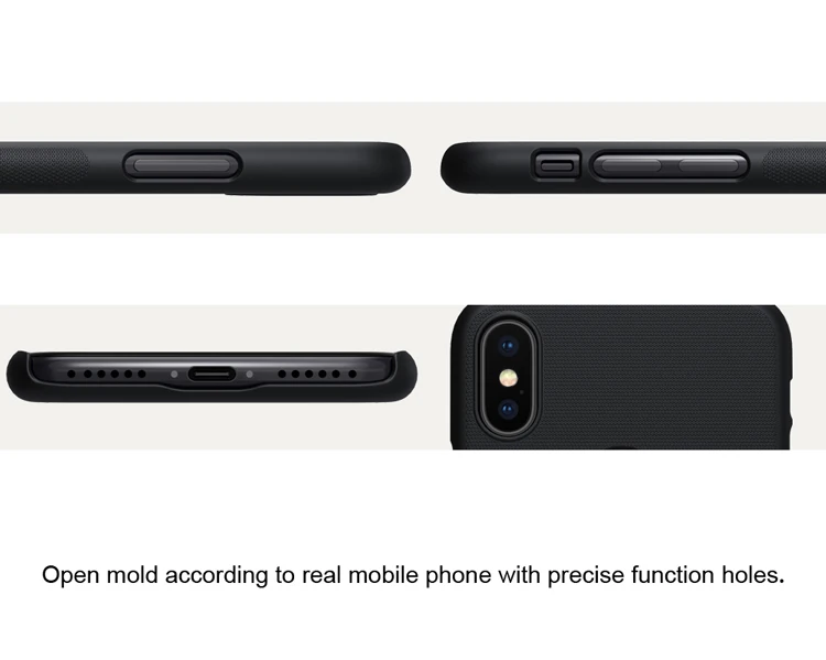 iphone 8 plus phone case for iPhone XS X Case Nillkin Super Frosted Shield Ultra-Thin Hard Back PC Cover Nilkin Case for iPhone X XS Matte Phone Case iphone 7 cardholder cases