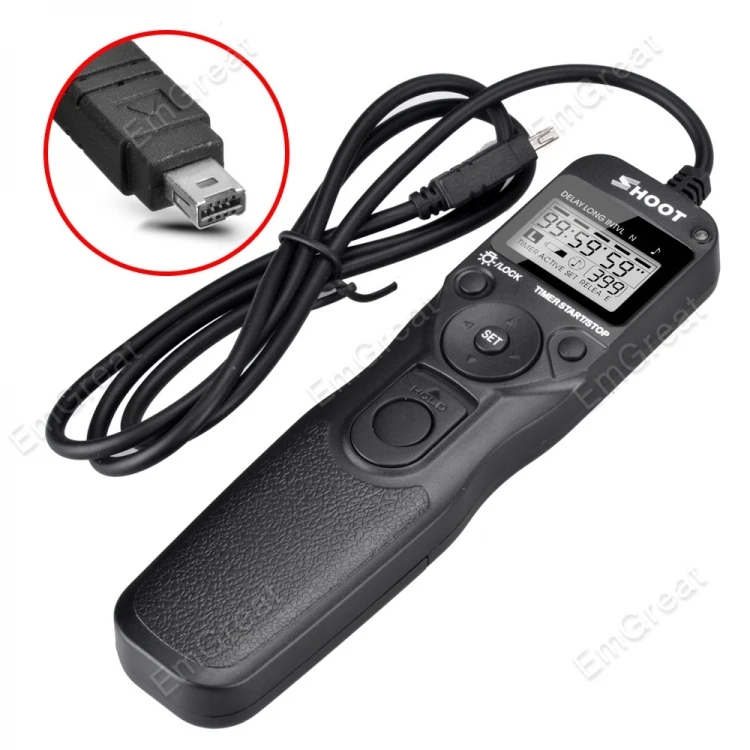 מוצר Timer Remote Control Shutter Release Cable Intervalometer for