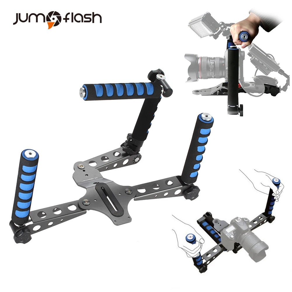 Aluminium Alloy Foldable Tripod DSLR Rig Movie Kit Film Making System