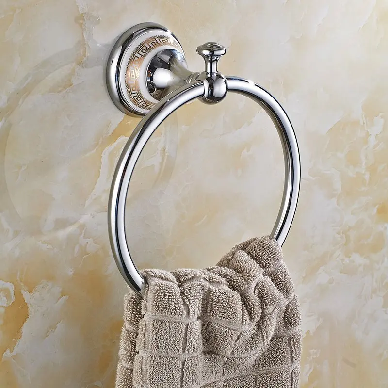 ceramic bathroom towel holder