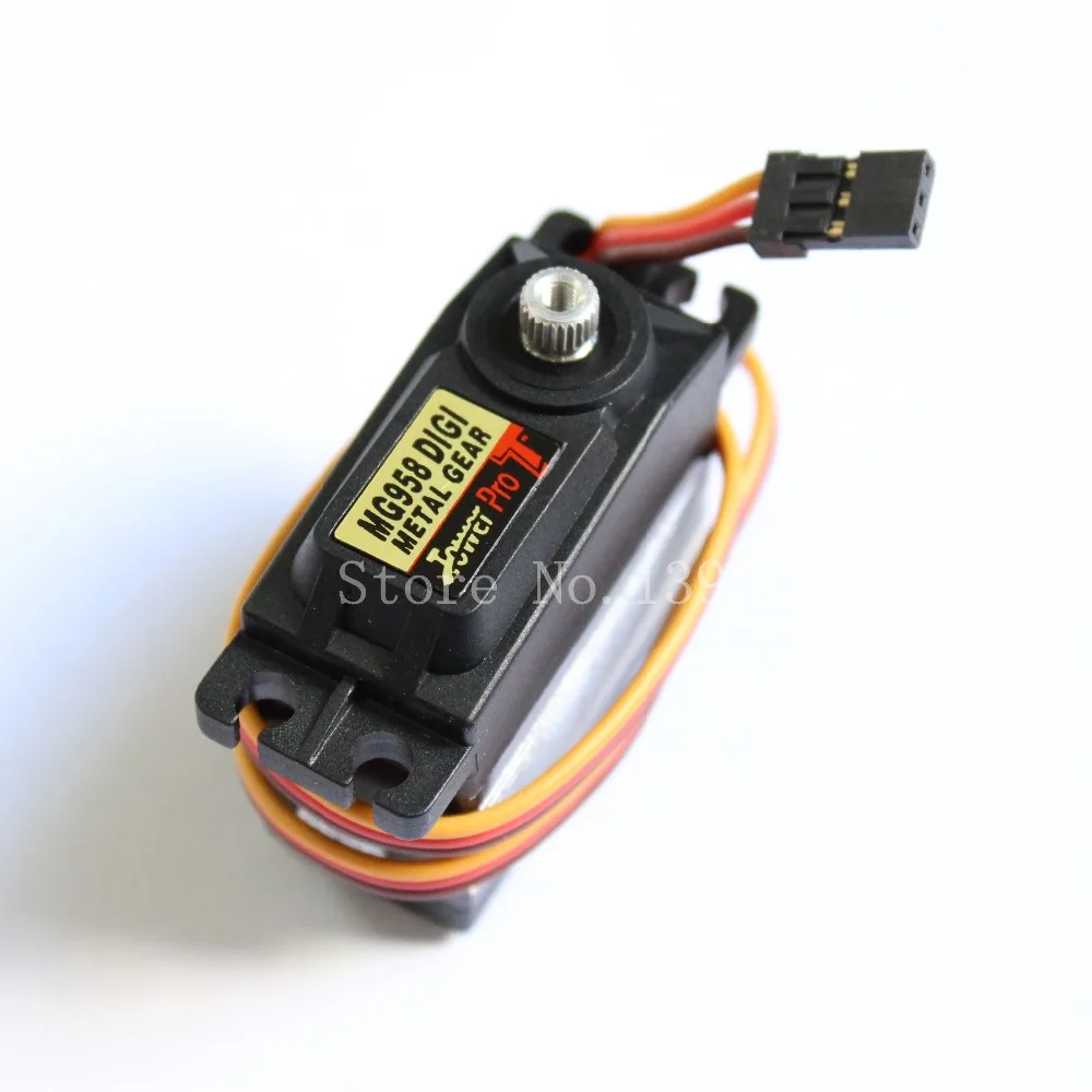 Tower Pro MG958 Digital Servo с Металлическими Шестернями и Высоким Крутящим Моментом 15кг, масштаб 1/5