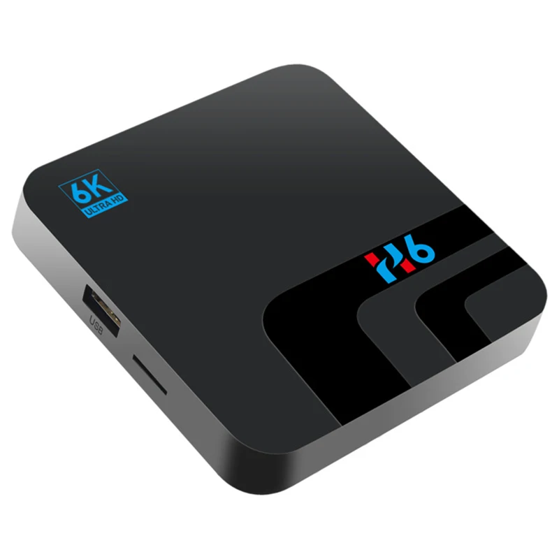 Android 8.1 Smart Tv Box 4G Ddr3 32G Emmc Rom Set Top Box 6K 3D H.265 Wifi Media Player Air Mouse Eu Plug