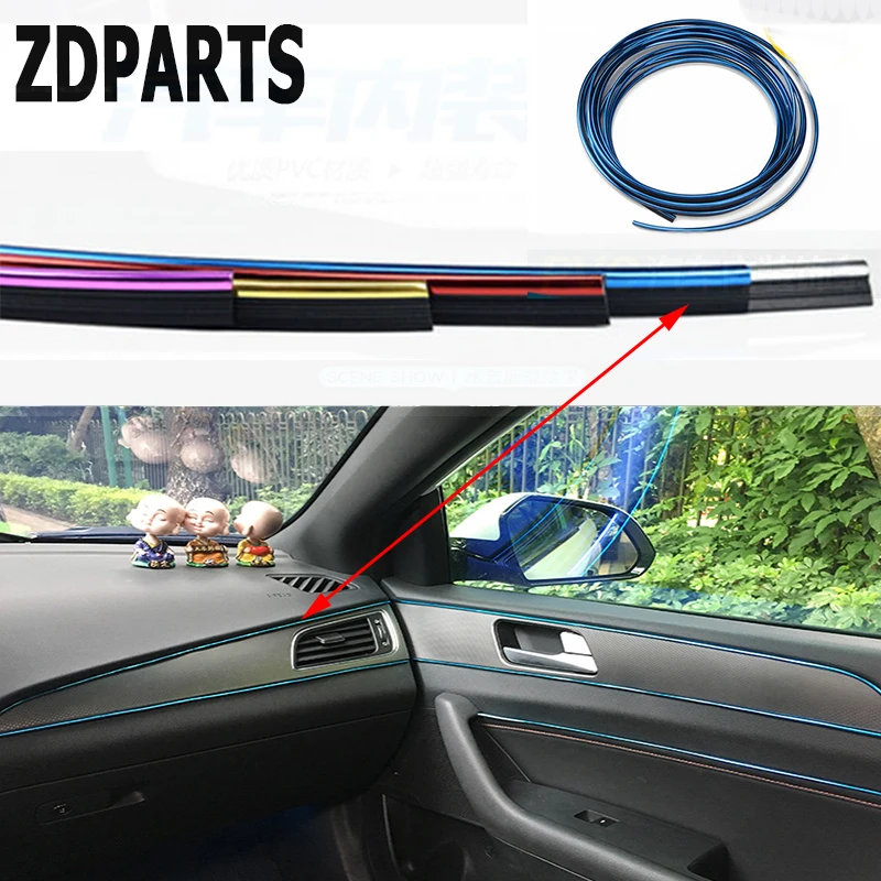 ZDPARTS 5 м автомобильные аксессуары для стайлинга автомобилей Volkswagen VW Golf 4 7 6 MK4 Honda
