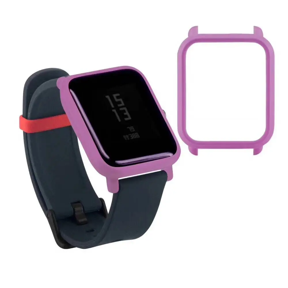 Новинка года рамки PC чехол для Xiaomi Amazfit Bip бит темп Lite Молодежные часы защиты в виде ракушки Huami Amazfit часы