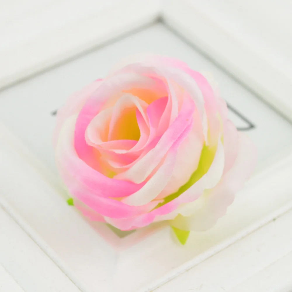 5 шт. маленькие шелковые коллажи розы для украшения свадьбы|wedding decoration flower|decorative