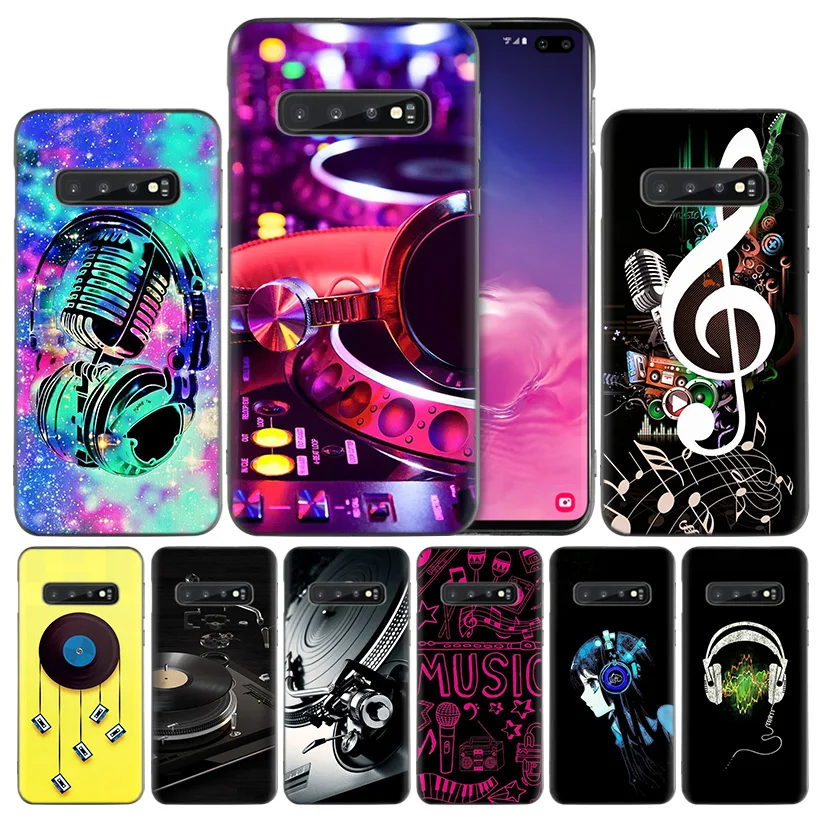 

DDJ DJ Music Silicone Case Cover for Samsung Galaxy A50 A70 A40 A30 A20 A20e A10 A9 A8 A7 A6 Plus 2018 M30 M20 M10 Note 8 9