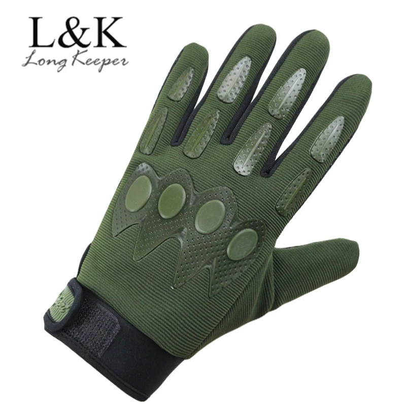 

Men Tactical Full Fingers Gloves Camouflage Army Green Cycling Outdoor Sports Guantes Male Cool Anti-slip Breathable Camo Gloves
