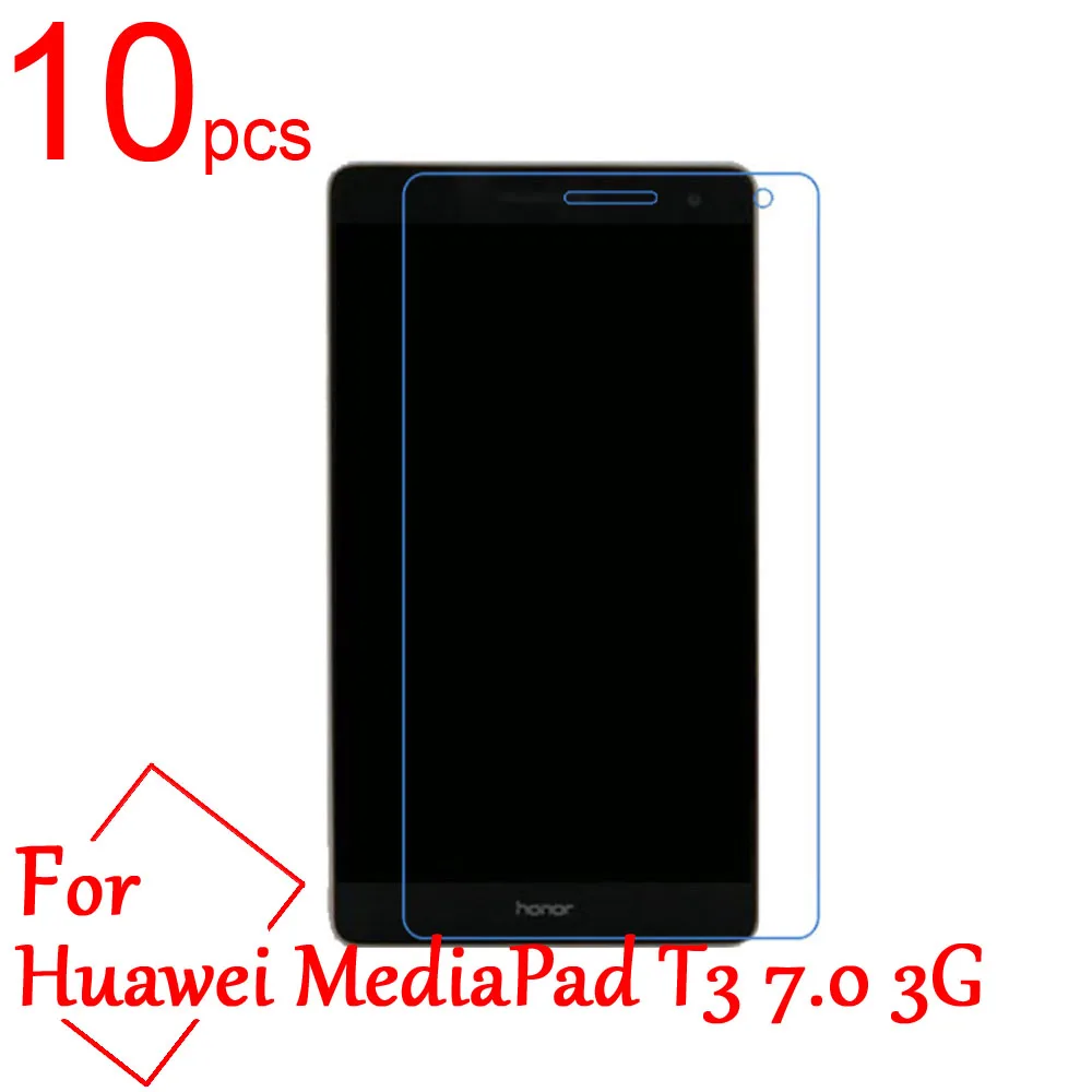 

10pcs Ultra Clear/Matte/Nano anti-Explosion LCD Screen Protector cover For Huawei Mediapad T3 10 7.0 8.0 3G WiFi Protective film